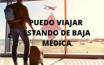 Vacaciones estando de baja médica o en el paro. ¿Puedo viajar?