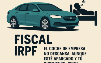 IRPF. ¿Tienes coche de empresa? Hacienda no mira si lo usas, sino si podrías usarlo