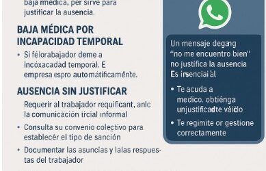Ausencias del trabajador por malestar sin justificar ¿Cómo debe actuar la empresa?
