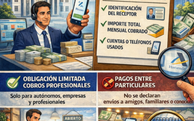 Hacienda aclara qué se declarará por Bizum a partir de 2026