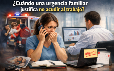 ¿Cuándo una urgencia familiar justifica no acudir al trabajo?