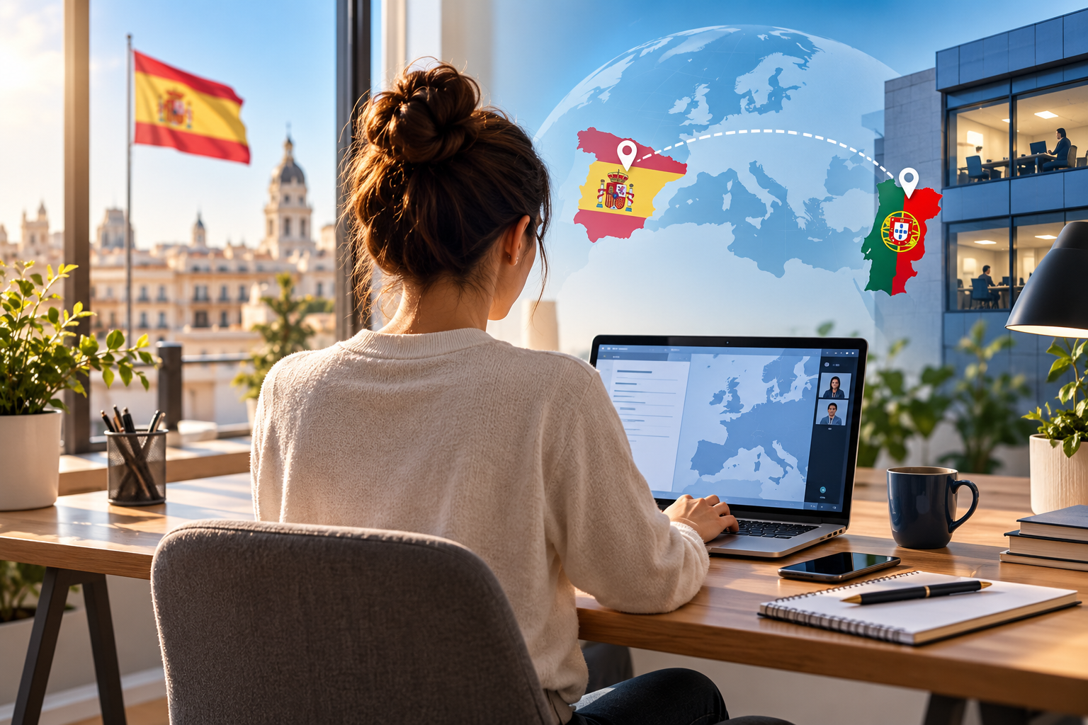 LABORAL.- Teletrabajo desde España y retenciones cuando la empresa está en el extranjero