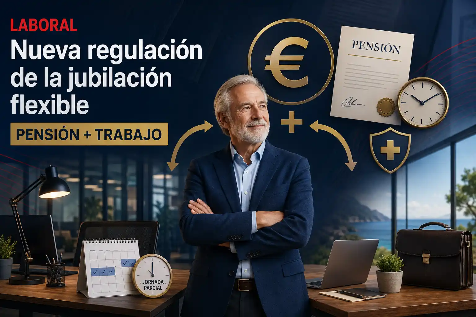 Entra en vigor la nueva normativa respecto a la Jubilación Flexible.
