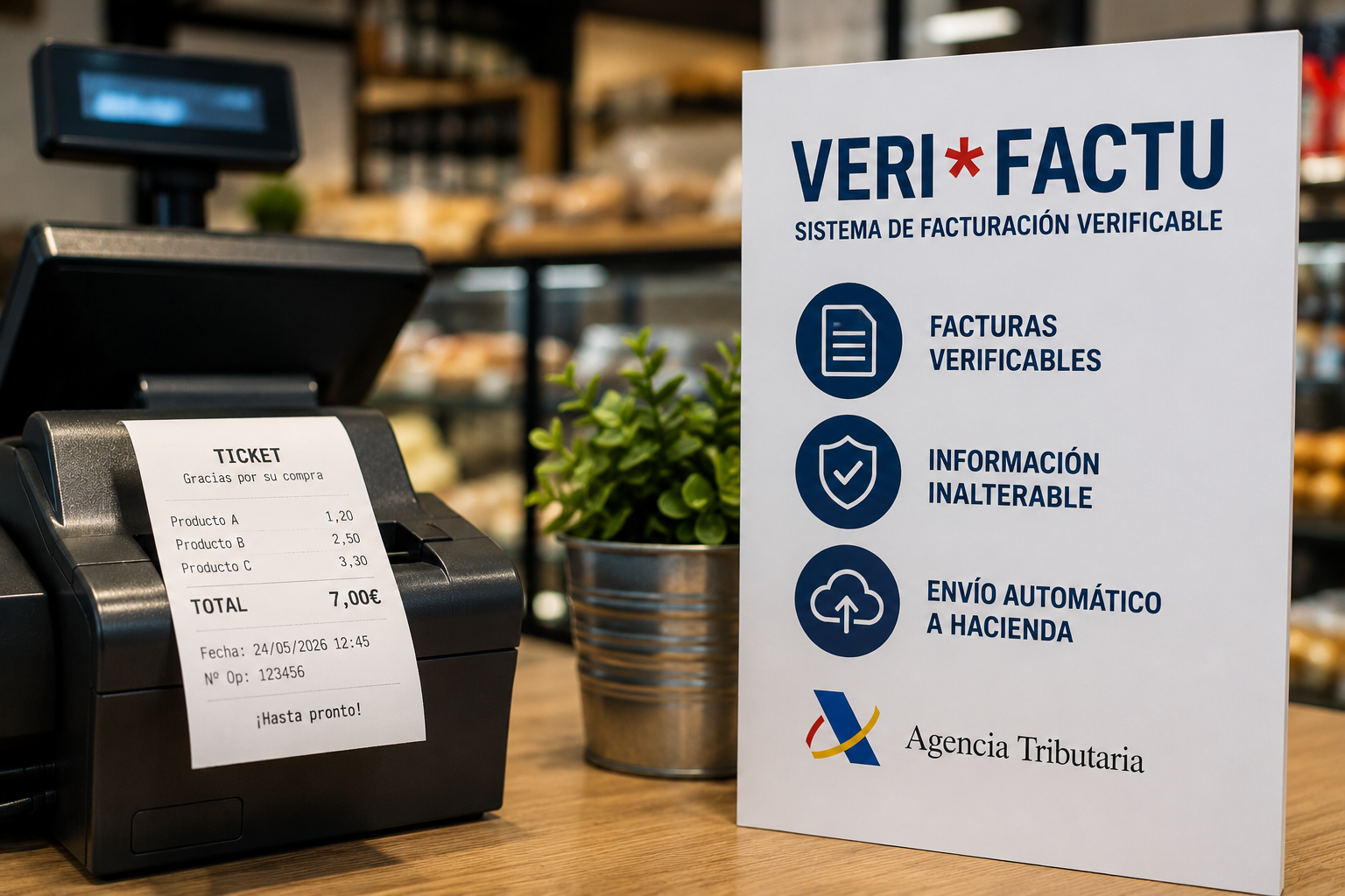 No todo ticket activa las obligaciones de VERI*FACTU