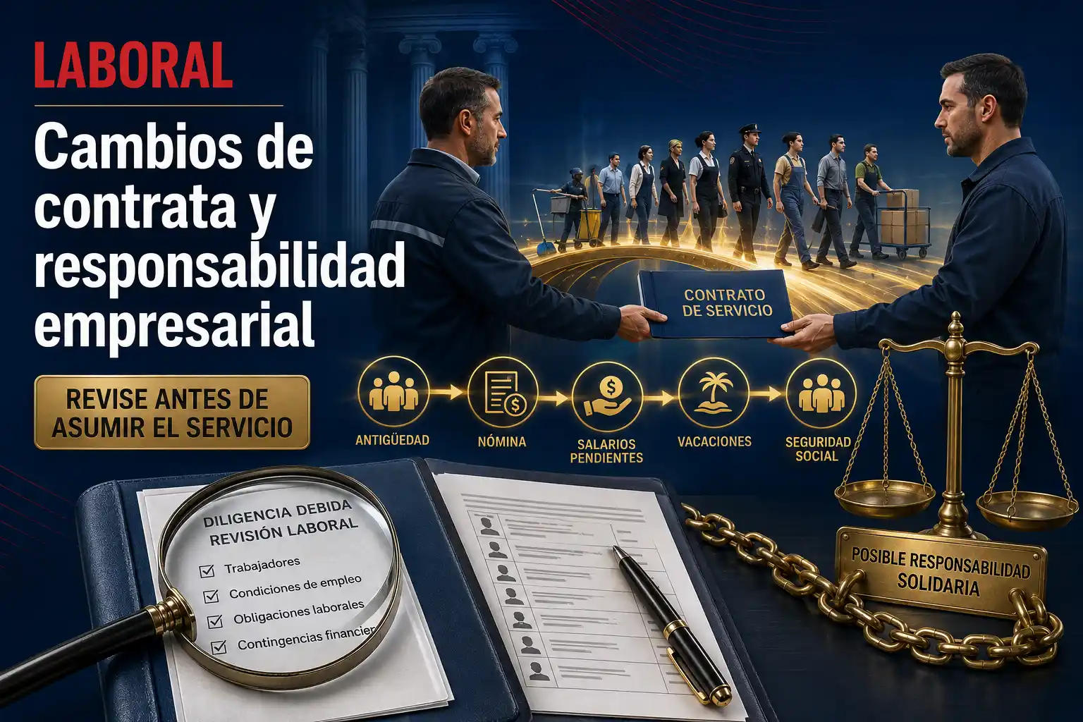 Cambios de contrata y responsabilidad empresarial: una cuestión que conviene revisar